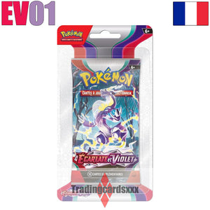 Pokémon - Booster de 10 cartes sous blister EV01 : Écarlate et Violet