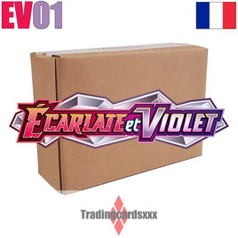 Pokémon - Carton de 36 boosters sous blister EV01 : Écarlate et Violet
