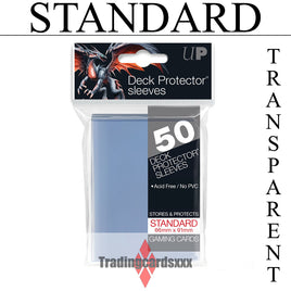 Ultra PRO - 50 Protèges Cartes STANDARD : Transparent