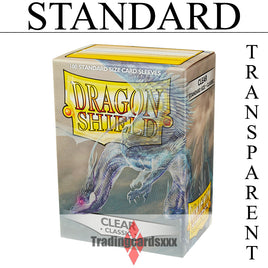 Dragon Shield - 100 Protèges Cartes STANDARD Classic : Transparent