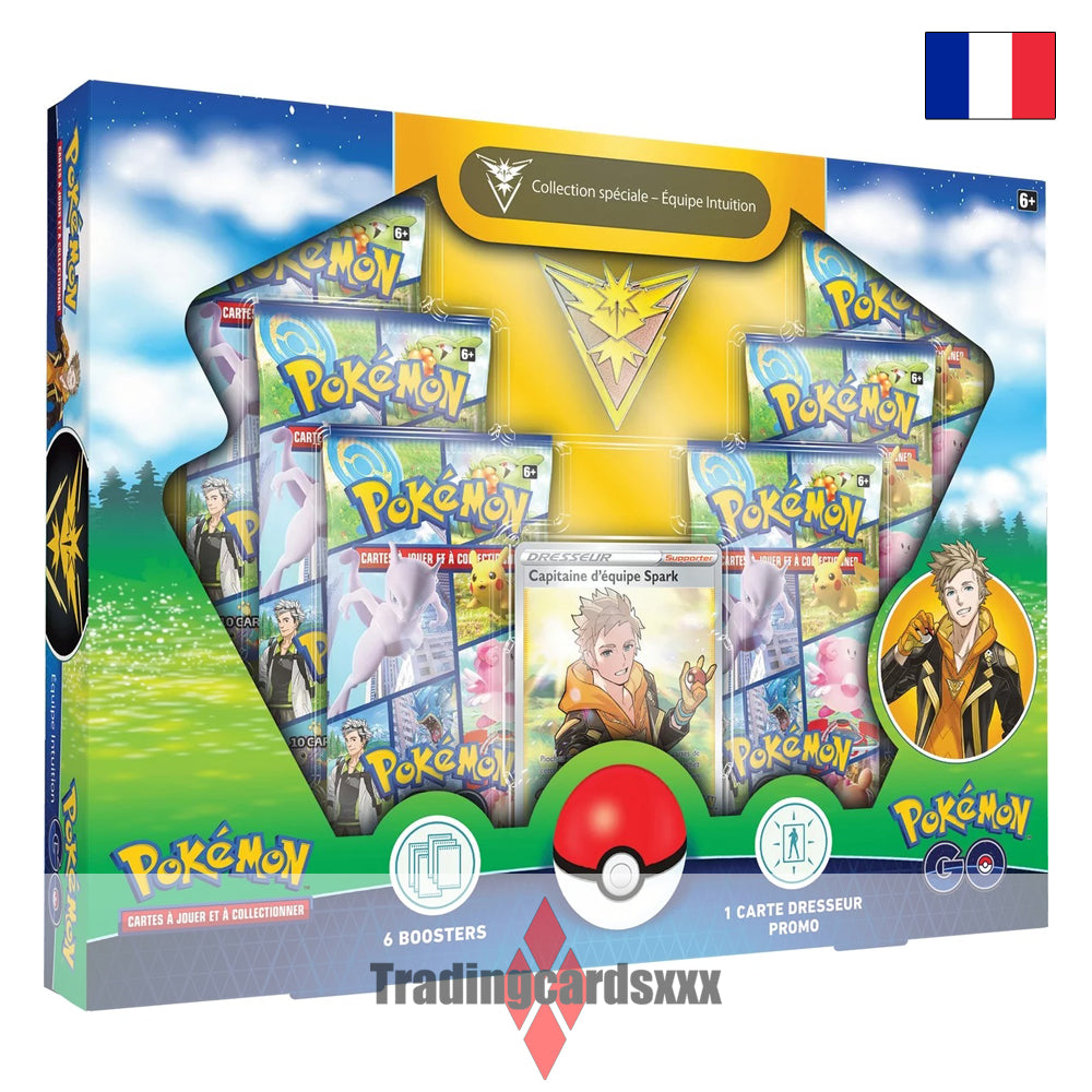 Pokémon - Coffret Collection Spéciale Équipe Intuition Pokémon GO EB10.5 : Spark