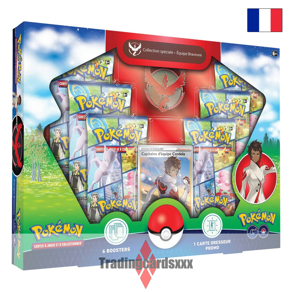 Pokémon - Coffret Collection Spéciale Équipe Bravoure Pokémon GO EB10.5 : Candela