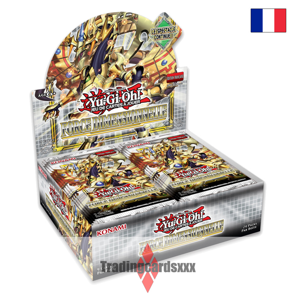 Yu-Gi-Oh! Display de 24 boosters : Force Dimensionnelle
