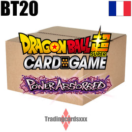 Dragon Ball Super - Carton de 12 displays B20 : Power Absorbed
