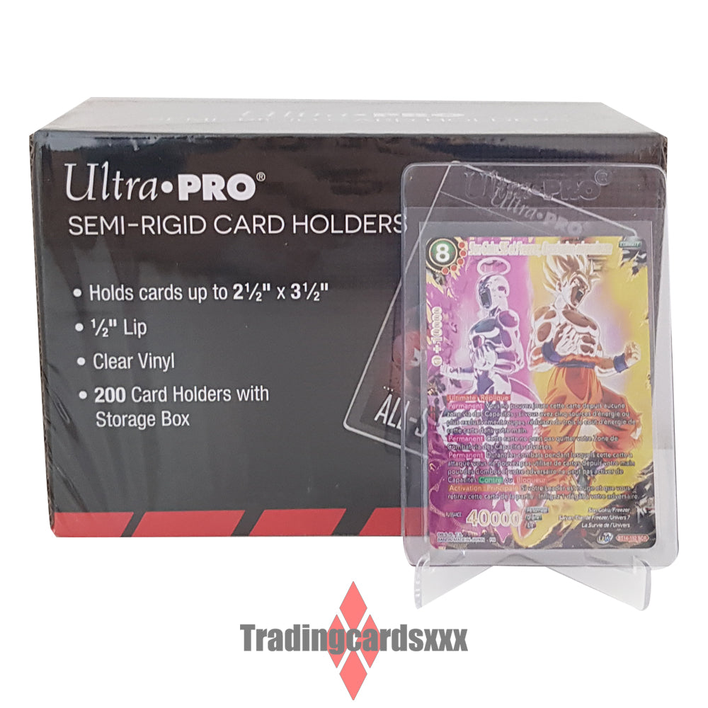 Porte-cartes semi-rigide, protecteur de cartes à collectionner, compatible  avec MTG, YGO, pocommuniste de cartes de sport de football, protection  supérieure, 50ct - AliExpress